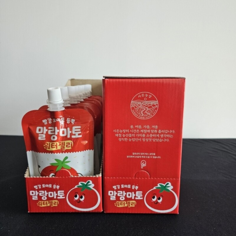 강원도더덕,더덕즙,더덕진액,찰토마토,강원도토마토,토마토,완숙토마토,건강간식,말랑마토워터젤리,워터젤리,아이간식,기관지건강,호흡기건강,환절기건